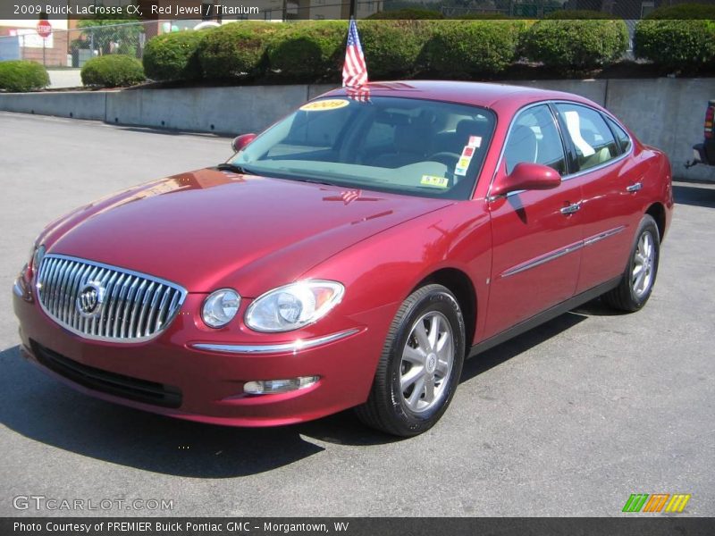 Red Jewel / Titanium 2009 Buick LaCrosse CX