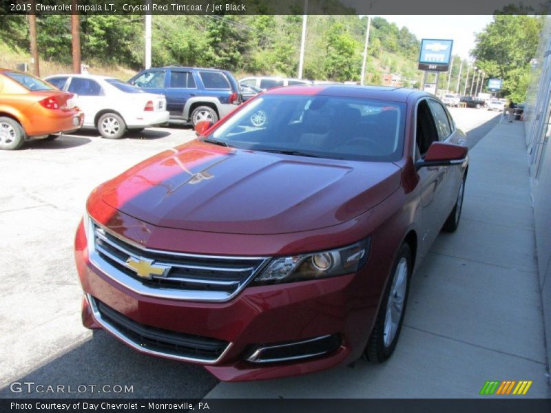 Crystal Red Tintcoat / Jet Black 2015 Chevrolet Impala LT