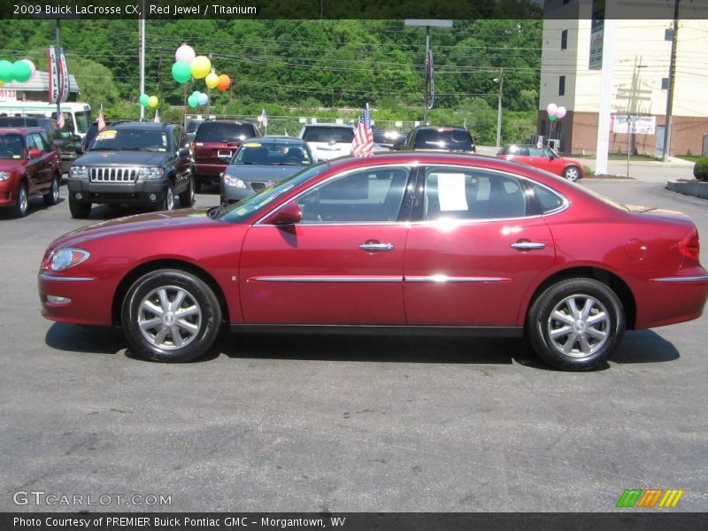 Red Jewel / Titanium 2009 Buick LaCrosse CX