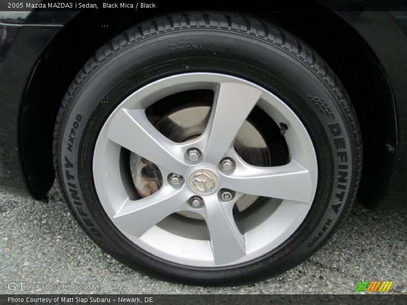 Black Mica / Black 2005 Mazda MAZDA3 i Sedan