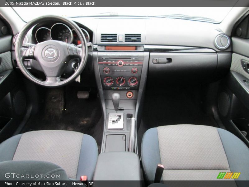 Black Mica / Black 2005 Mazda MAZDA3 i Sedan