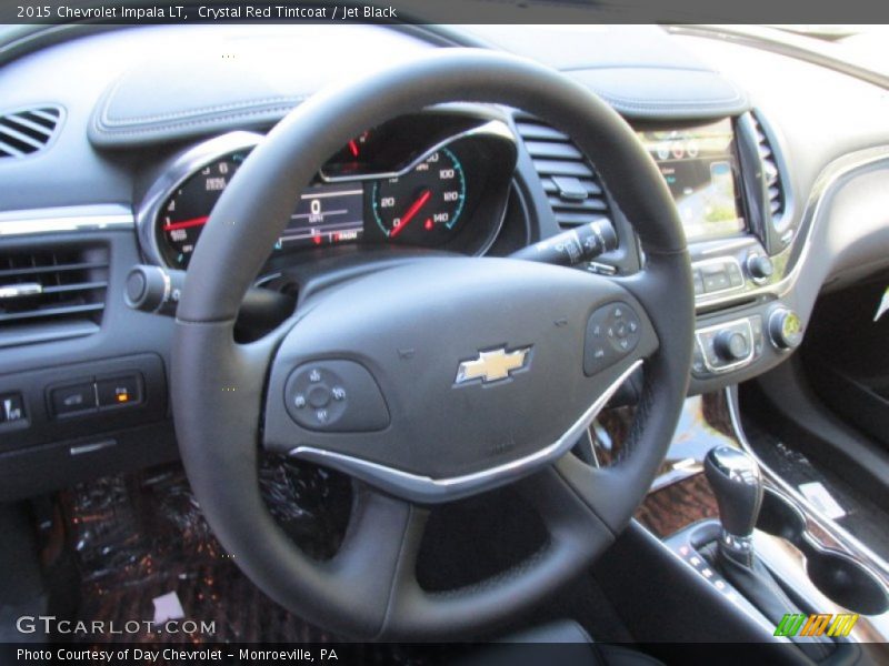 Crystal Red Tintcoat / Jet Black 2015 Chevrolet Impala LT