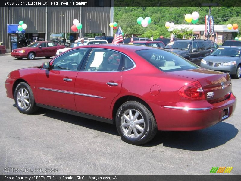Red Jewel / Titanium 2009 Buick LaCrosse CX