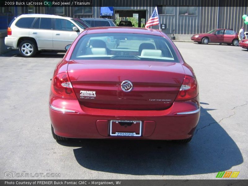 Red Jewel / Titanium 2009 Buick LaCrosse CX