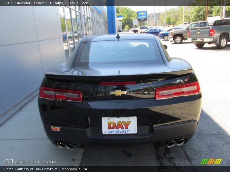 Black / Black 2015 Chevrolet Camaro ZL1 Coupe