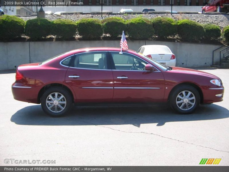 Red Jewel / Titanium 2009 Buick LaCrosse CX