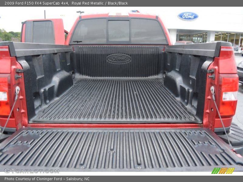 Royal Red Metallic / Black/Black 2009 Ford F150 FX4 SuperCab 4x4