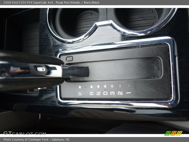 Royal Red Metallic / Black/Black 2009 Ford F150 FX4 SuperCab 4x4