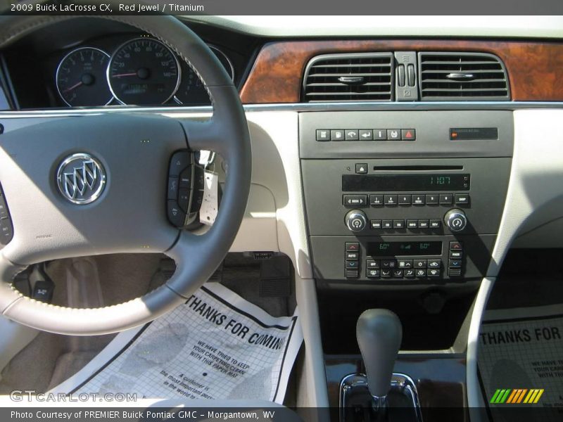 Red Jewel / Titanium 2009 Buick LaCrosse CX