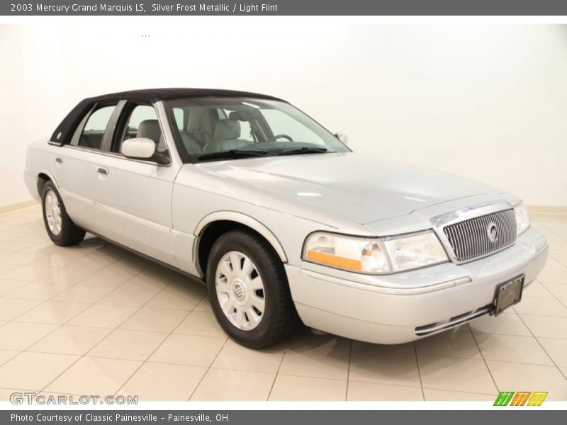 Silver Frost Metallic / Light Flint 2003 Mercury Grand Marquis LS