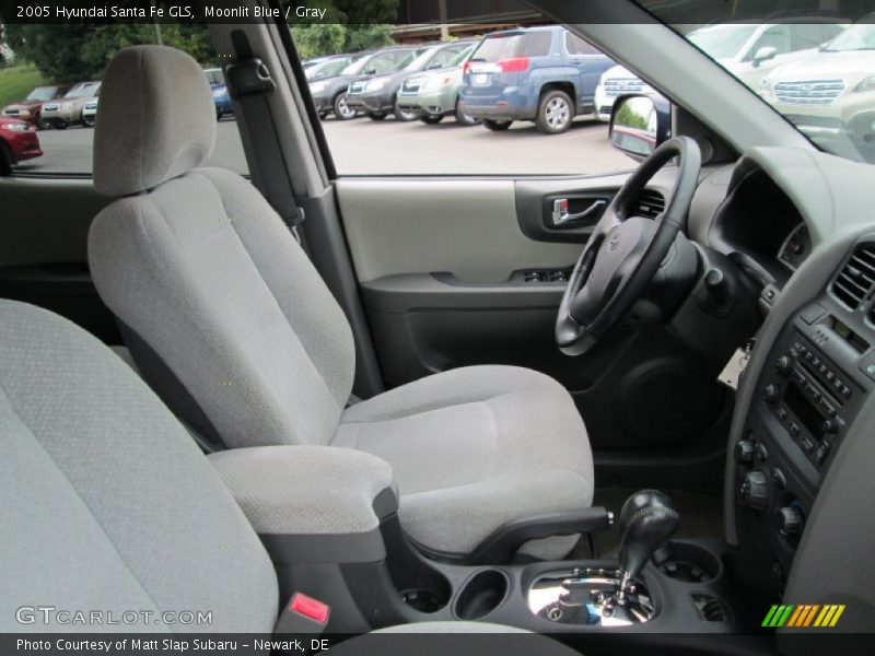Moonlit Blue / Gray 2005 Hyundai Santa Fe GLS
