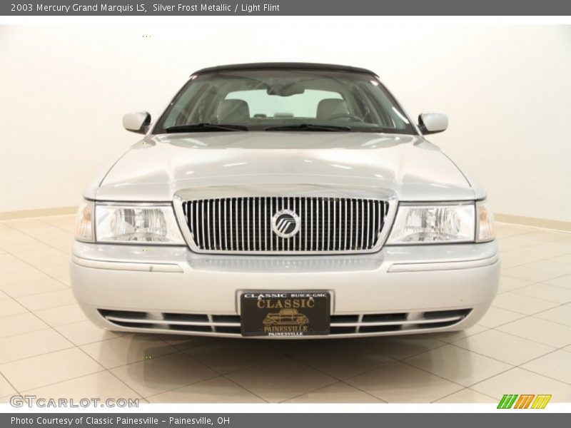Silver Frost Metallic / Light Flint 2003 Mercury Grand Marquis LS