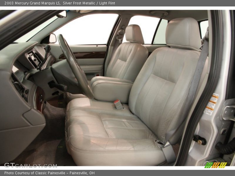 Silver Frost Metallic / Light Flint 2003 Mercury Grand Marquis LS