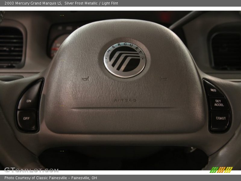 Silver Frost Metallic / Light Flint 2003 Mercury Grand Marquis LS