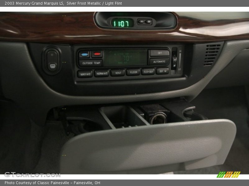 Silver Frost Metallic / Light Flint 2003 Mercury Grand Marquis LS