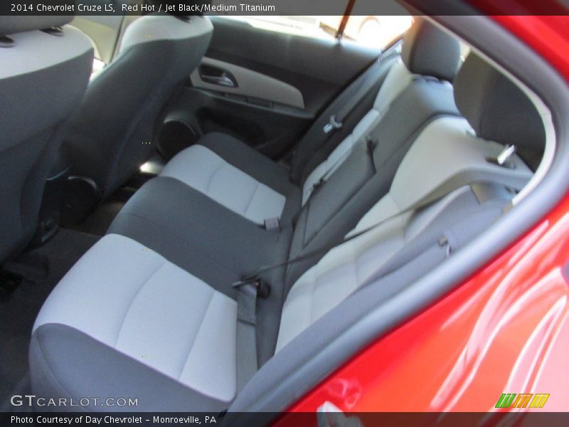 Red Hot / Jet Black/Medium Titanium 2014 Chevrolet Cruze LS