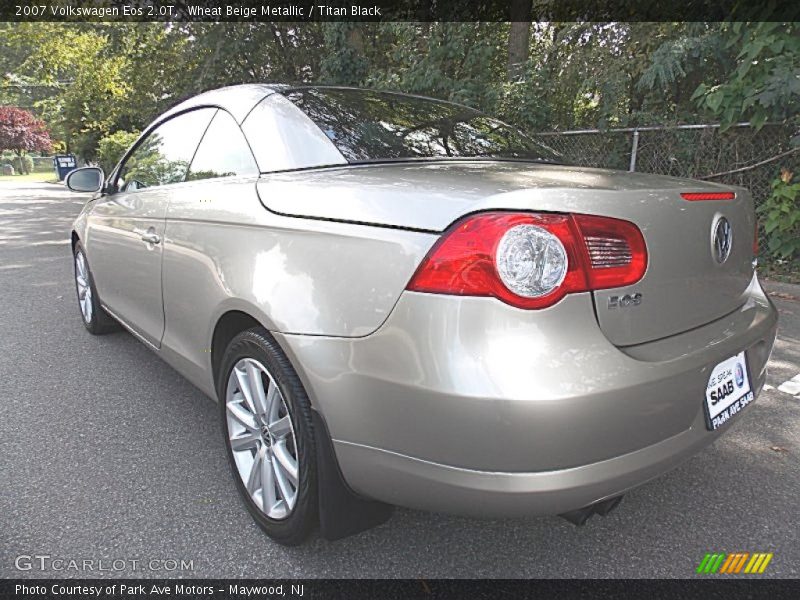 Wheat Beige Metallic / Titan Black 2007 Volkswagen Eos 2.0T