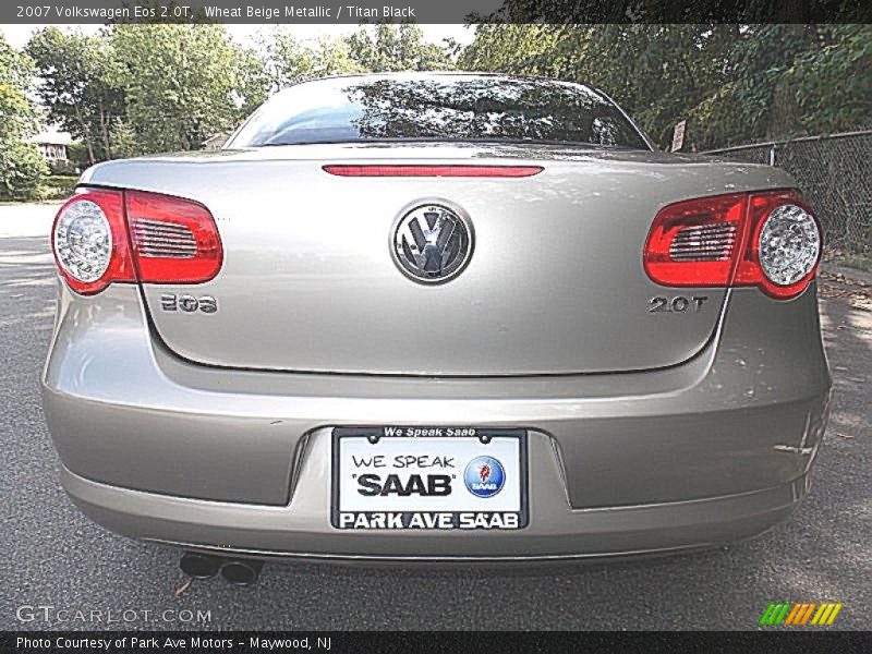 Wheat Beige Metallic / Titan Black 2007 Volkswagen Eos 2.0T