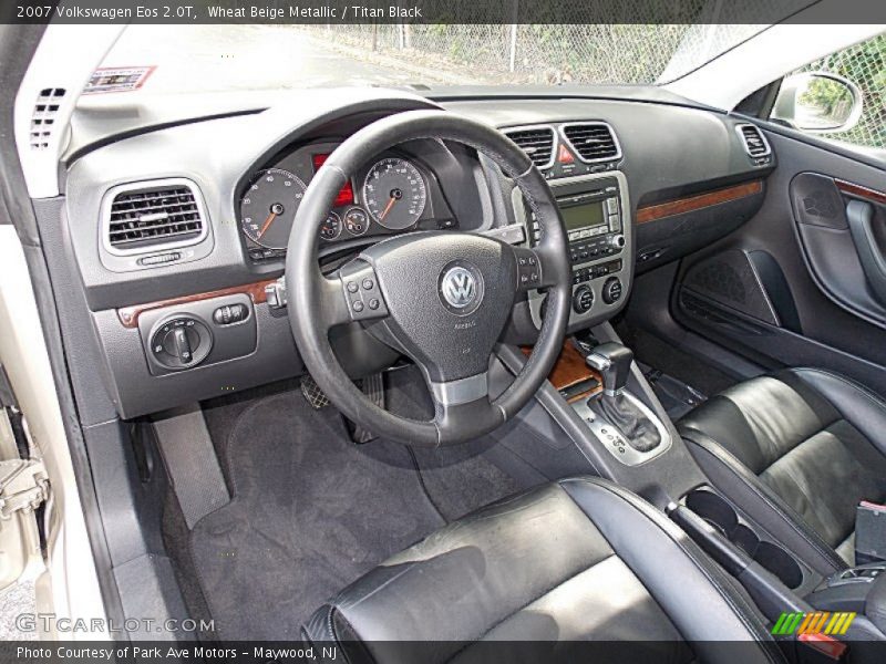 Wheat Beige Metallic / Titan Black 2007 Volkswagen Eos 2.0T