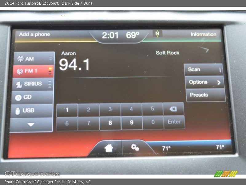 Dark Side / Dune 2014 Ford Fusion SE EcoBoost