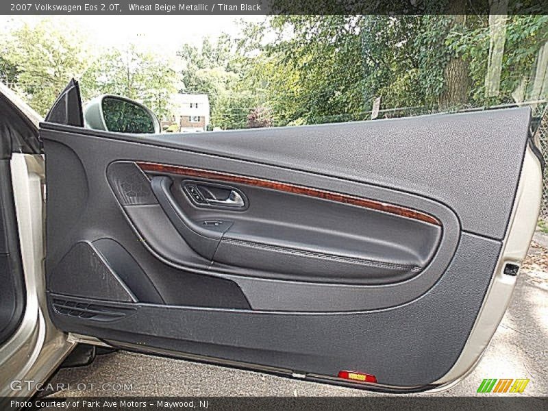 Wheat Beige Metallic / Titan Black 2007 Volkswagen Eos 2.0T