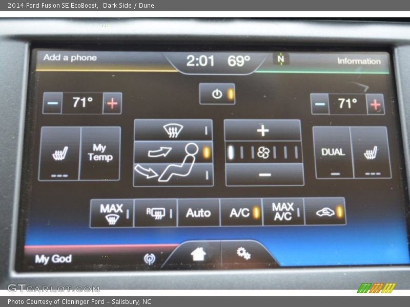 Dark Side / Dune 2014 Ford Fusion SE EcoBoost