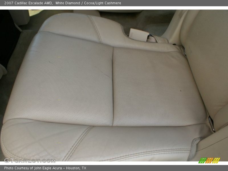 White Diamond / Cocoa/Light Cashmere 2007 Cadillac Escalade AWD