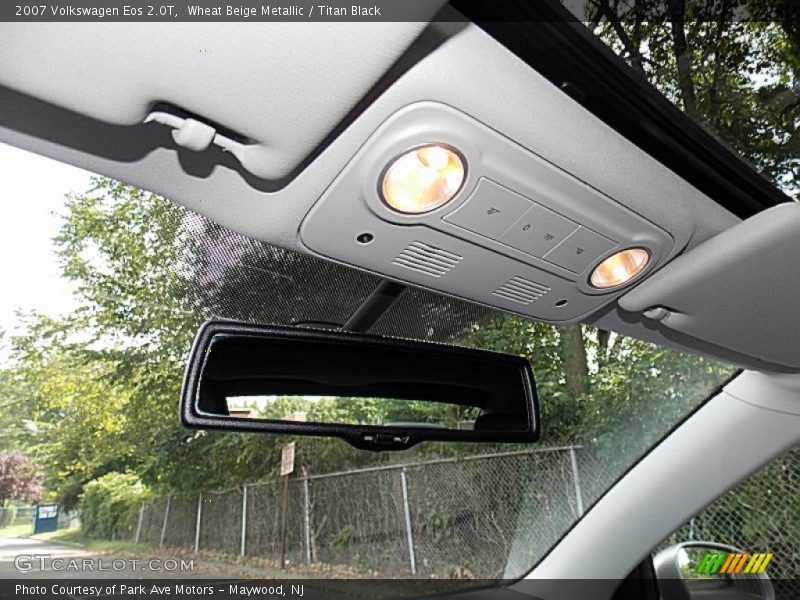 Wheat Beige Metallic / Titan Black 2007 Volkswagen Eos 2.0T