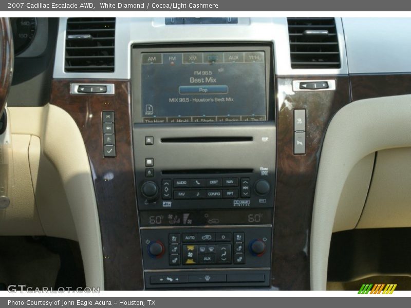 White Diamond / Cocoa/Light Cashmere 2007 Cadillac Escalade AWD