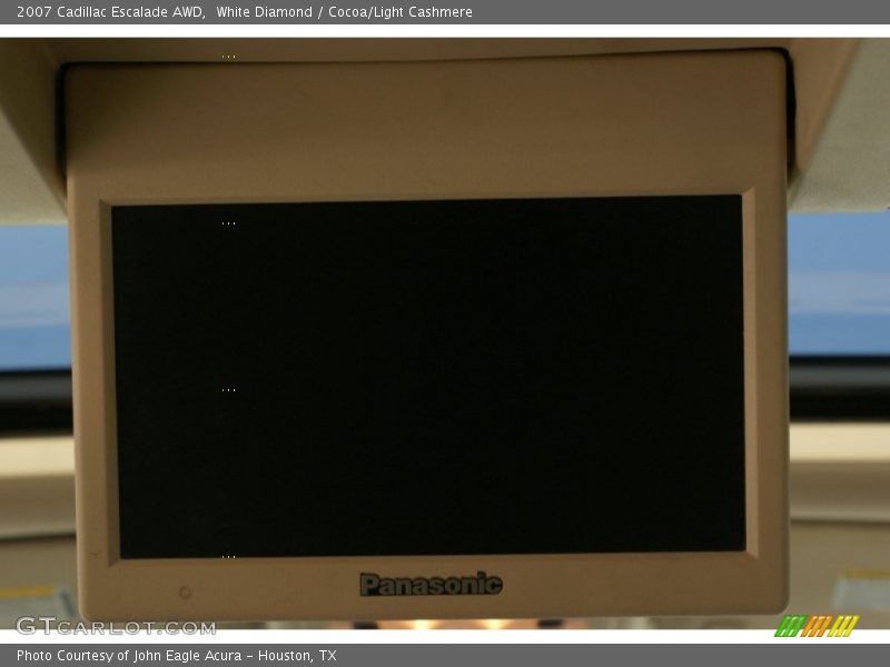 White Diamond / Cocoa/Light Cashmere 2007 Cadillac Escalade AWD