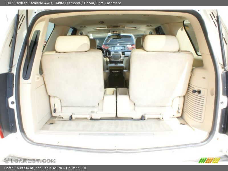 White Diamond / Cocoa/Light Cashmere 2007 Cadillac Escalade AWD