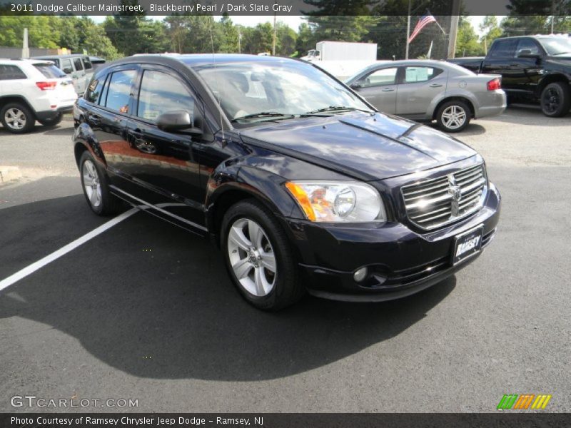 Blackberry Pearl / Dark Slate Gray 2011 Dodge Caliber Mainstreet