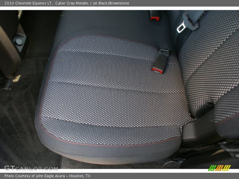 Cyber Gray Metallic / Jet Black/Brownstone 2010 Chevrolet Equinox LT