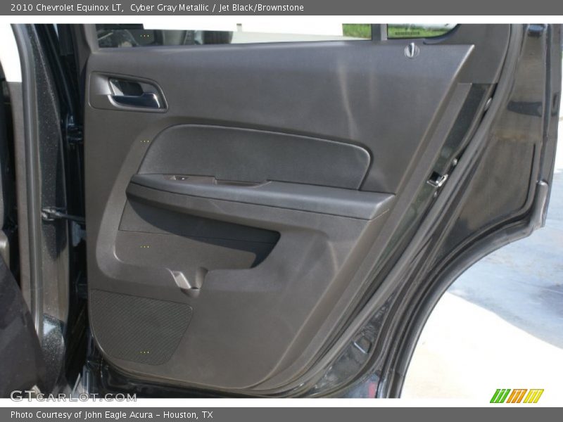 Cyber Gray Metallic / Jet Black/Brownstone 2010 Chevrolet Equinox LT