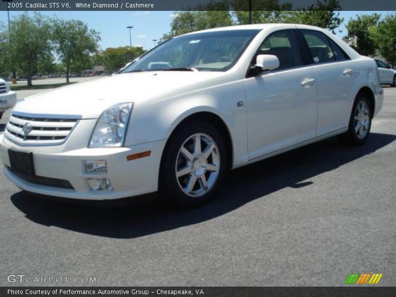 White Diamond / Cashmere 2005 Cadillac STS V6