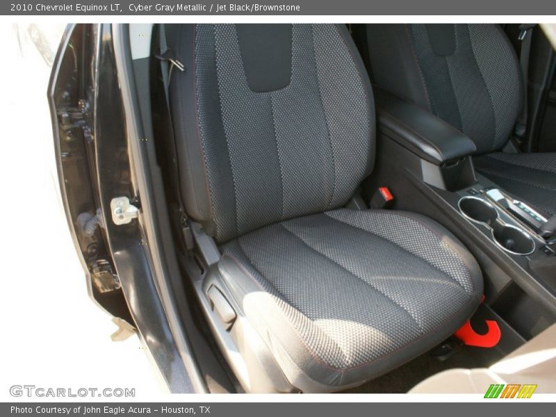 Cyber Gray Metallic / Jet Black/Brownstone 2010 Chevrolet Equinox LT