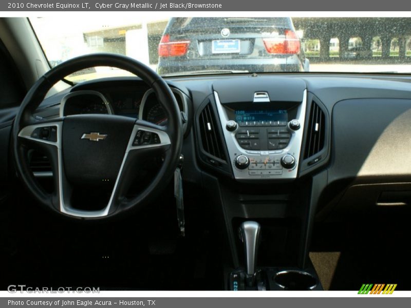 Cyber Gray Metallic / Jet Black/Brownstone 2010 Chevrolet Equinox LT