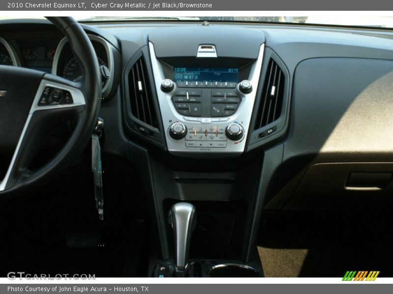 Cyber Gray Metallic / Jet Black/Brownstone 2010 Chevrolet Equinox LT