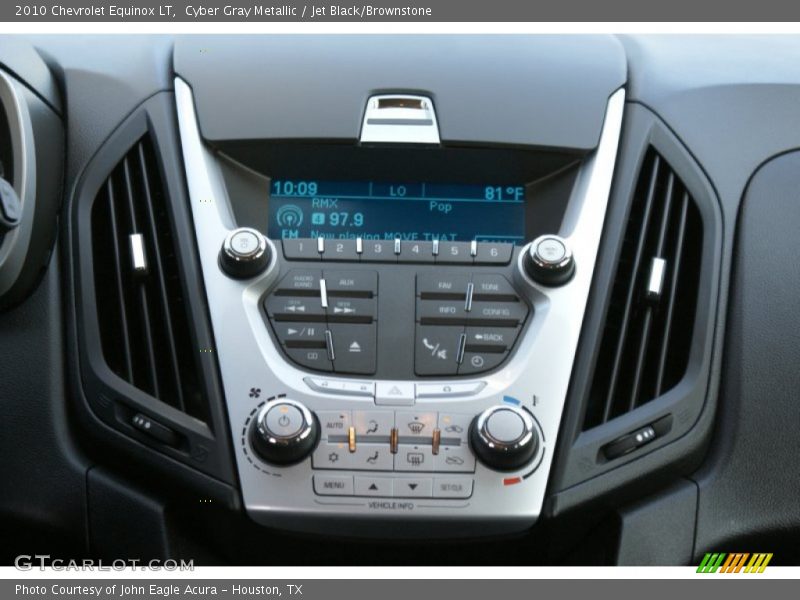 Cyber Gray Metallic / Jet Black/Brownstone 2010 Chevrolet Equinox LT