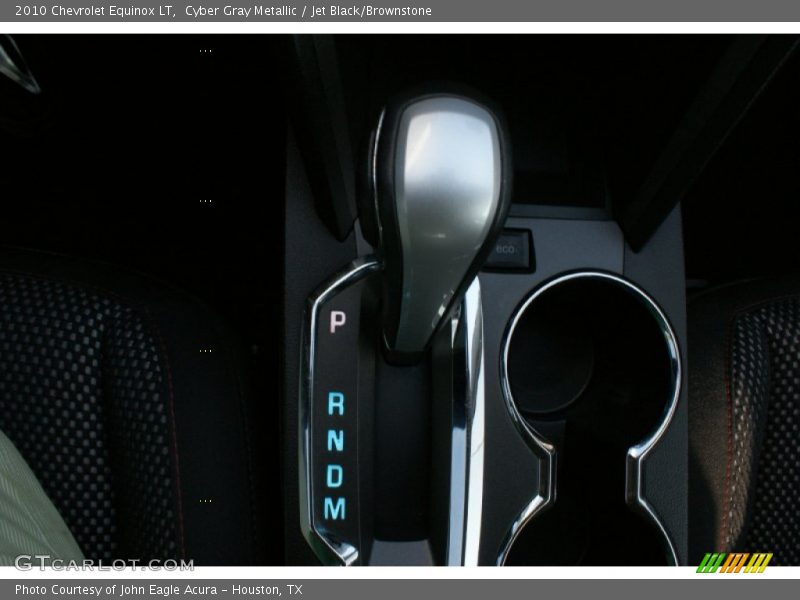 Cyber Gray Metallic / Jet Black/Brownstone 2010 Chevrolet Equinox LT