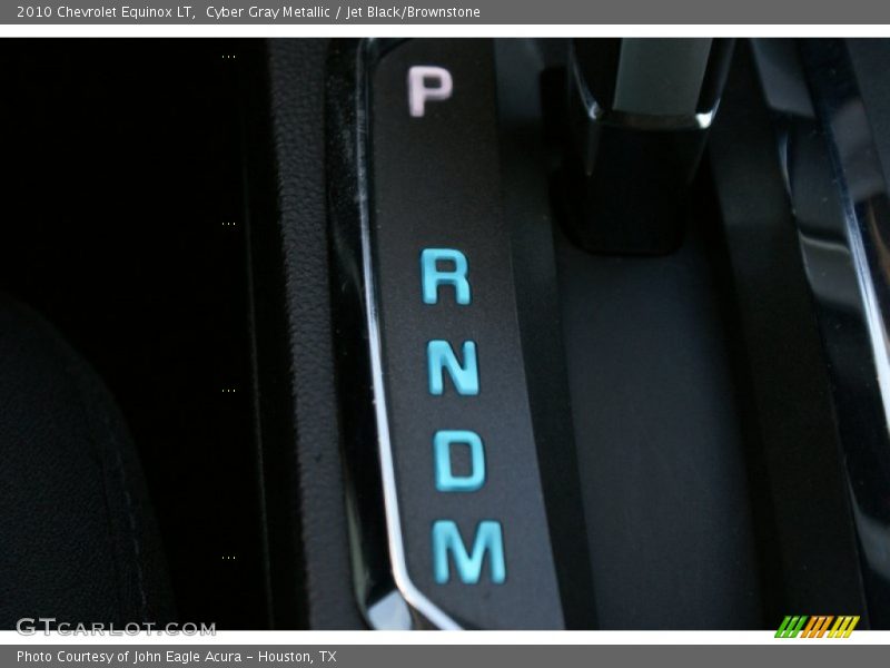 Cyber Gray Metallic / Jet Black/Brownstone 2010 Chevrolet Equinox LT
