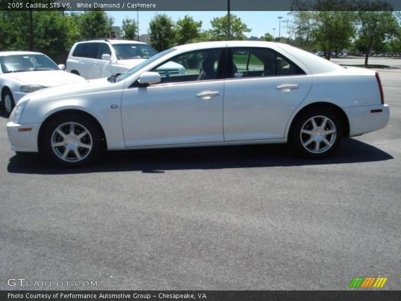 White Diamond / Cashmere 2005 Cadillac STS V6