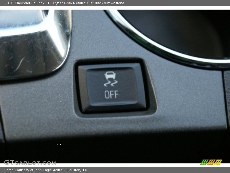 Cyber Gray Metallic / Jet Black/Brownstone 2010 Chevrolet Equinox LT