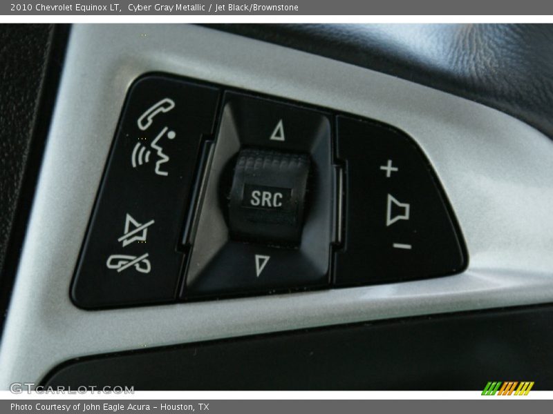 Cyber Gray Metallic / Jet Black/Brownstone 2010 Chevrolet Equinox LT