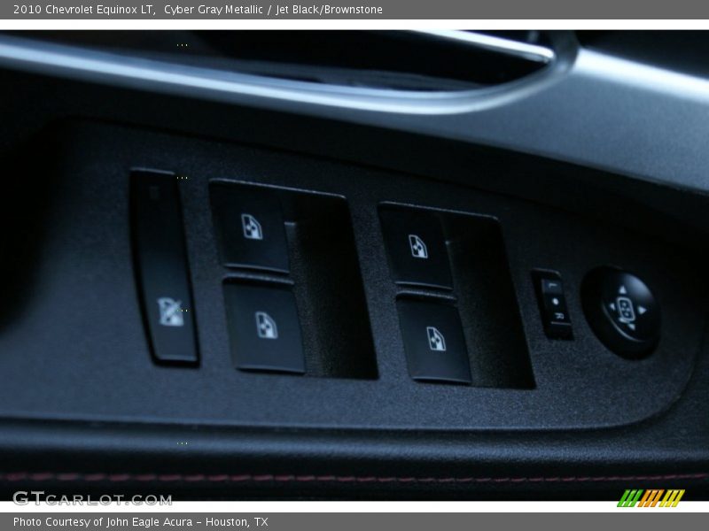 Cyber Gray Metallic / Jet Black/Brownstone 2010 Chevrolet Equinox LT