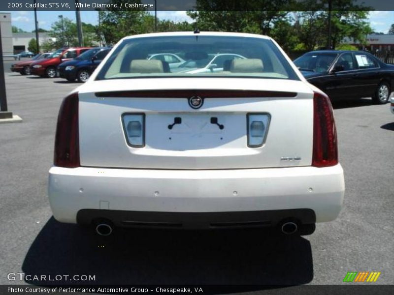 White Diamond / Cashmere 2005 Cadillac STS V6