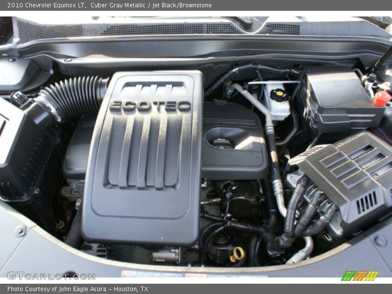 Cyber Gray Metallic / Jet Black/Brownstone 2010 Chevrolet Equinox LT