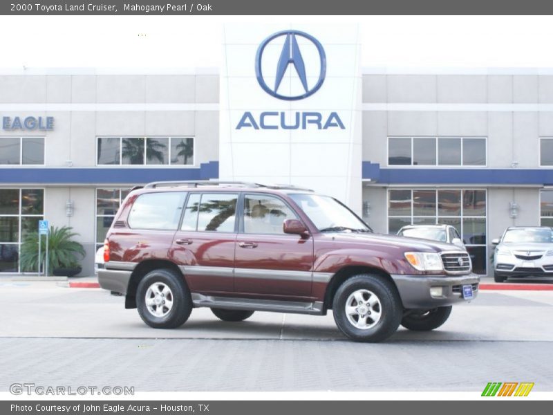 Mahogany Pearl / Oak 2000 Toyota Land Cruiser