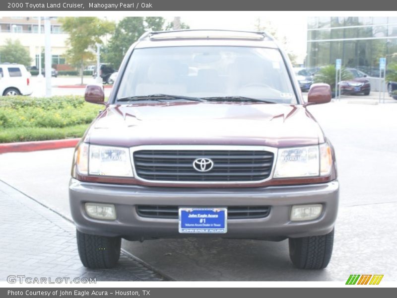 Mahogany Pearl / Oak 2000 Toyota Land Cruiser