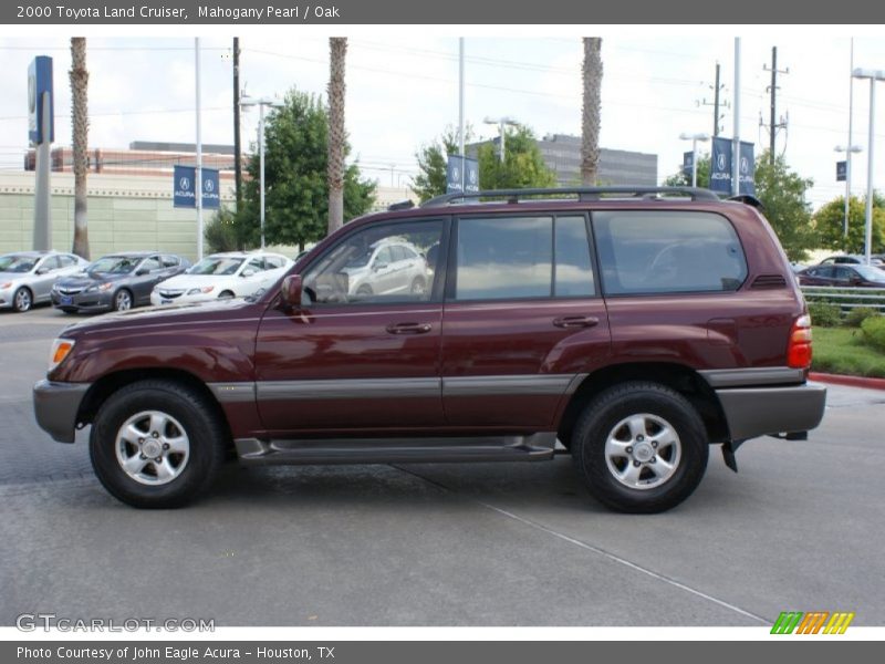 Mahogany Pearl / Oak 2000 Toyota Land Cruiser